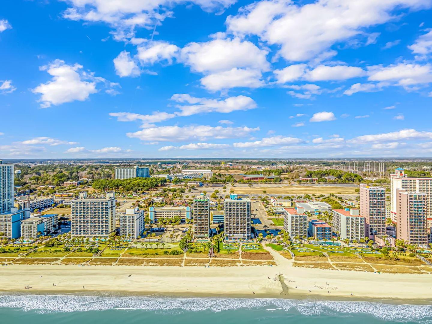 Ocean View Double Suite! Sleeps 4 Meridian Plaza 705 Myrtle Beach Kültér fotó