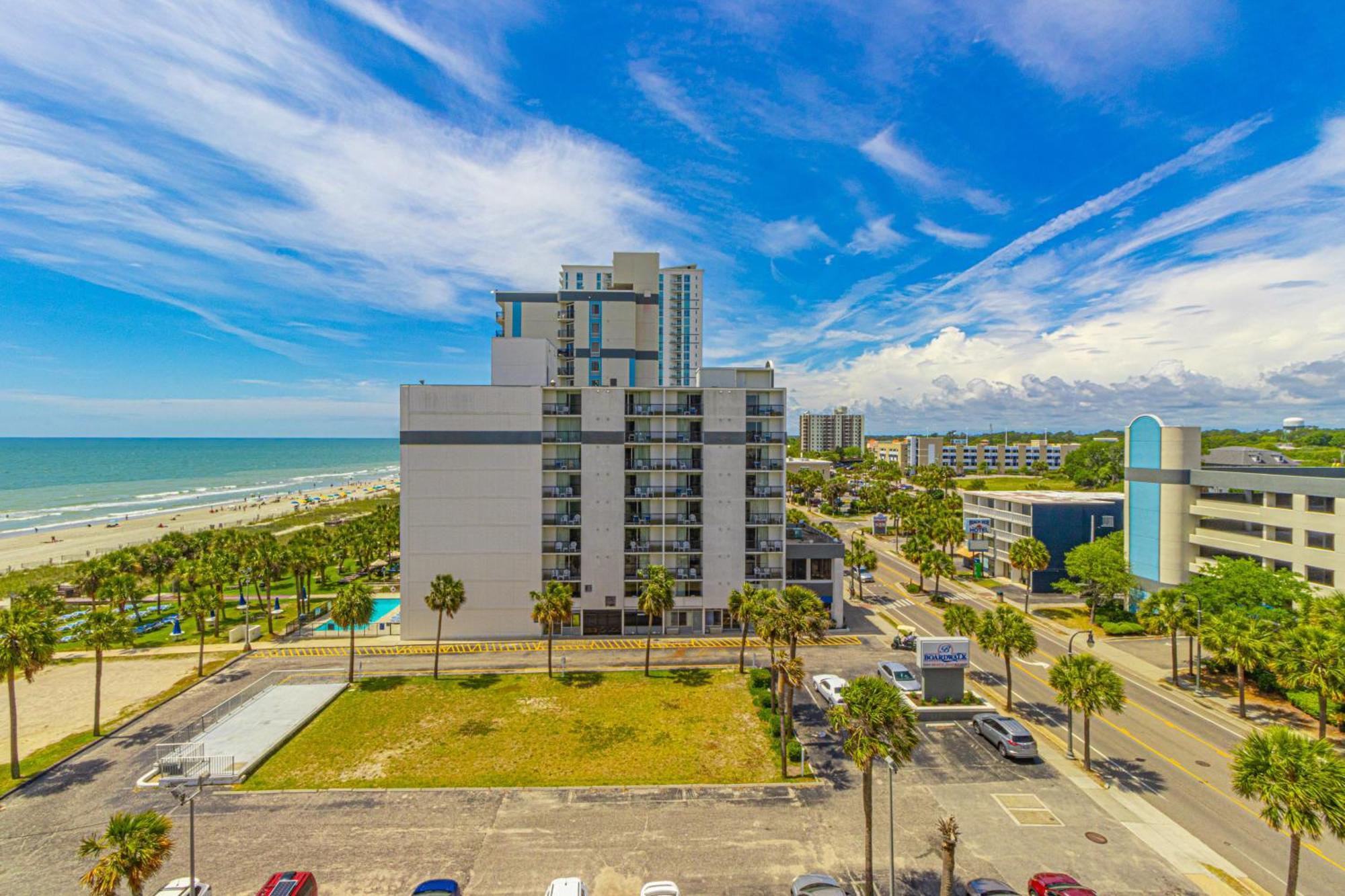 Ocean View Double Suite! Sleeps 4 Meridian Plaza 705 Myrtle Beach Kültér fotó