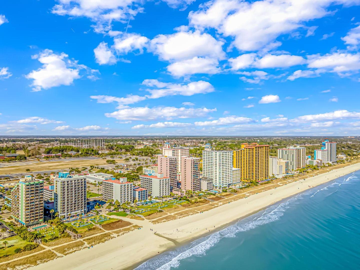 Ocean View Double Suite! Sleeps 4 Meridian Plaza 705 Myrtle Beach Kültér fotó