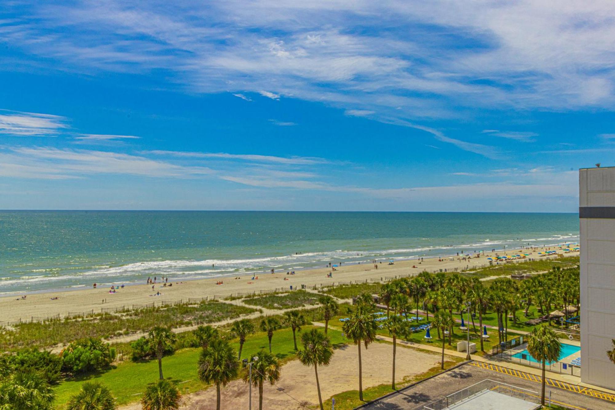 Ocean View Double Suite! Sleeps 4 Meridian Plaza 705 Myrtle Beach Kültér fotó