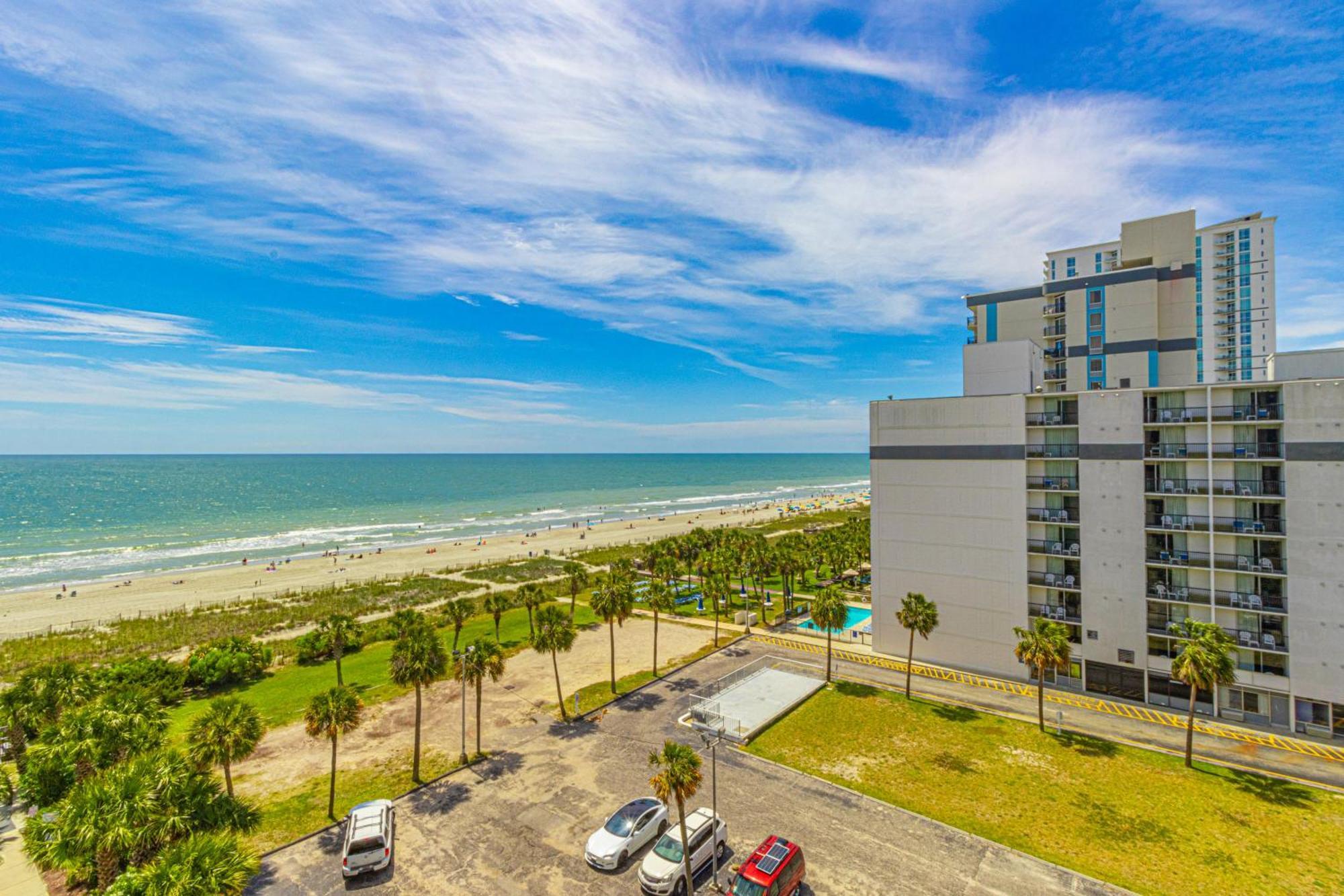 Ocean View Double Suite! Sleeps 4 Meridian Plaza 705 Myrtle Beach Kültér fotó