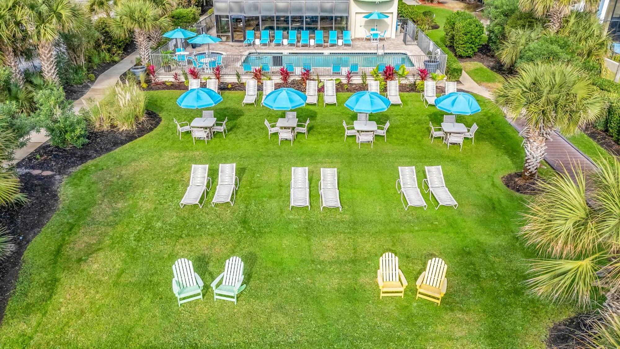 Ocean View Double Suite! Sleeps 4 Meridian Plaza 705 Myrtle Beach Kültér fotó
