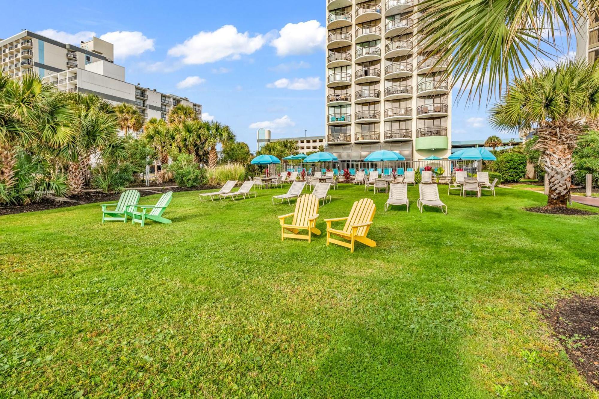 Ocean View Double Suite! Sleeps 4 Meridian Plaza 705 Myrtle Beach Kültér fotó
