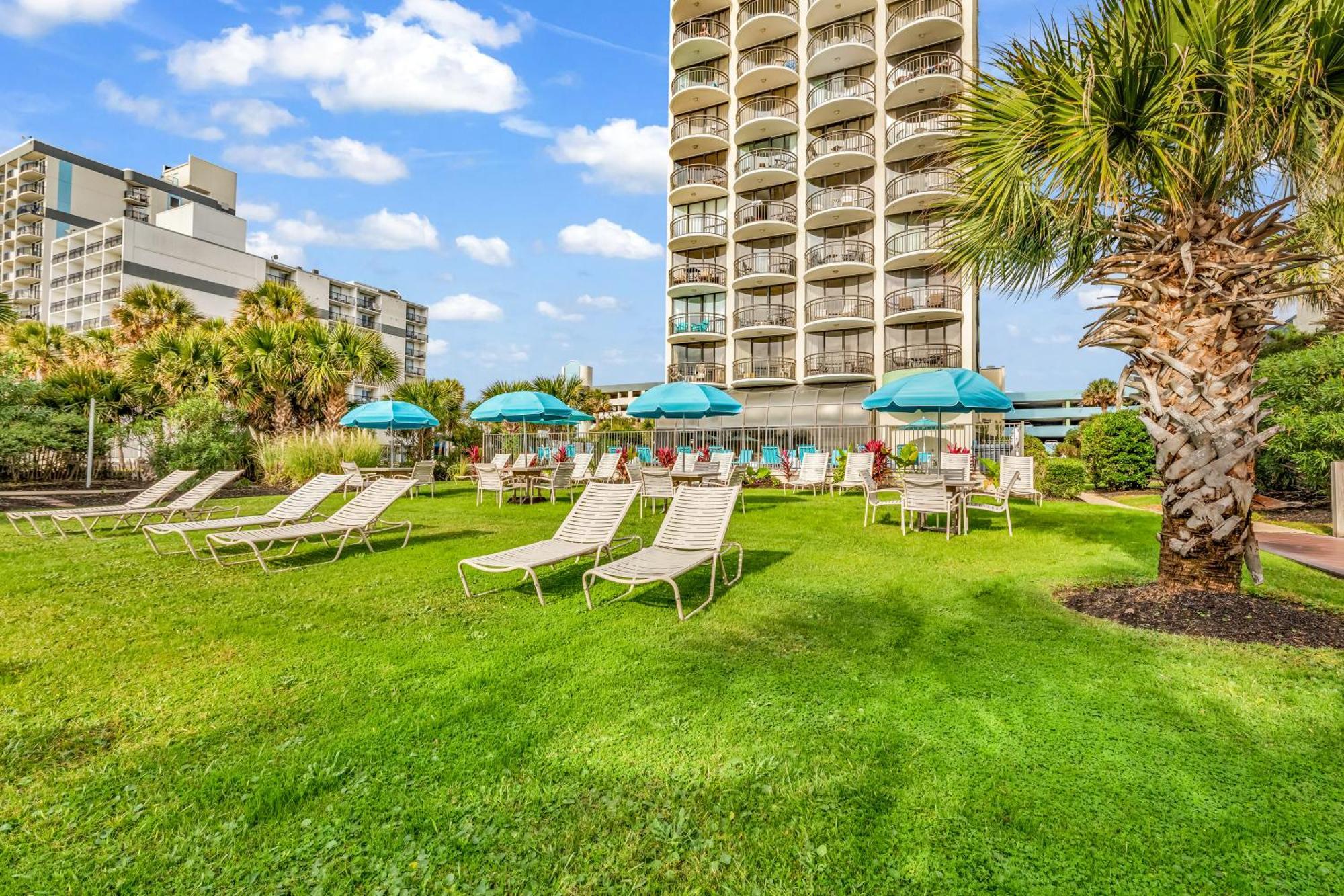 Ocean View Double Suite! Sleeps 4 Meridian Plaza 705 Myrtle Beach Kültér fotó