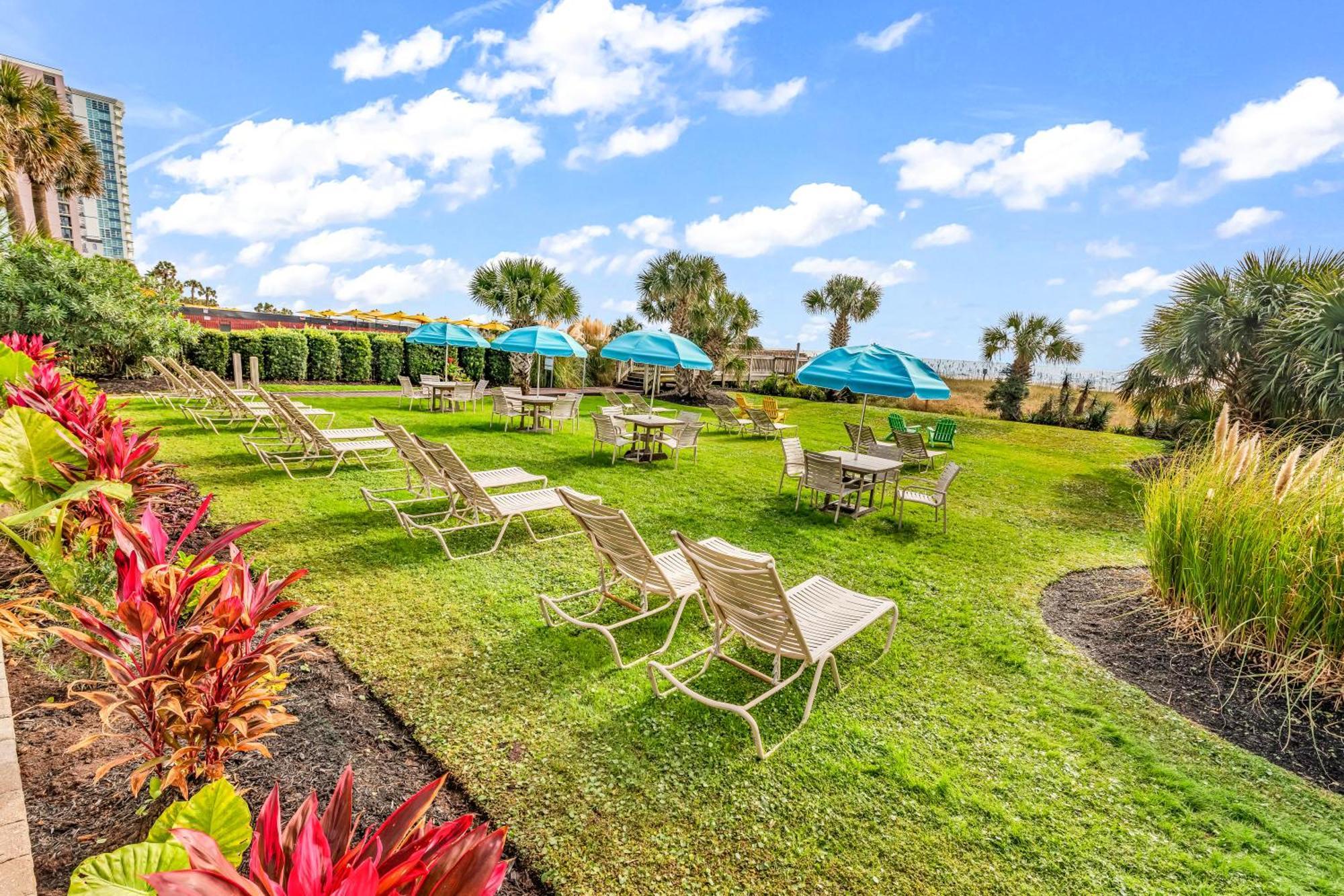 Ocean View Double Suite! Sleeps 4 Meridian Plaza 705 Myrtle Beach Kültér fotó