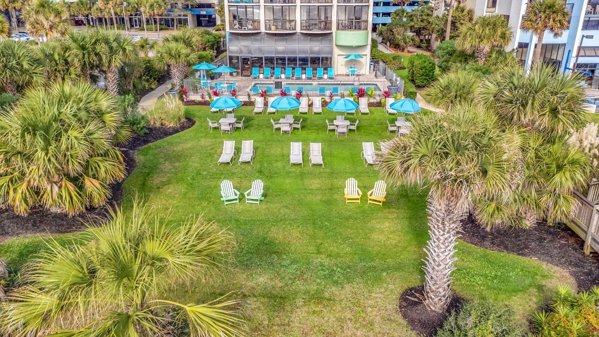 Ocean View Double Suite! Sleeps 4 Meridian Plaza 705 Myrtle Beach Kültér fotó
