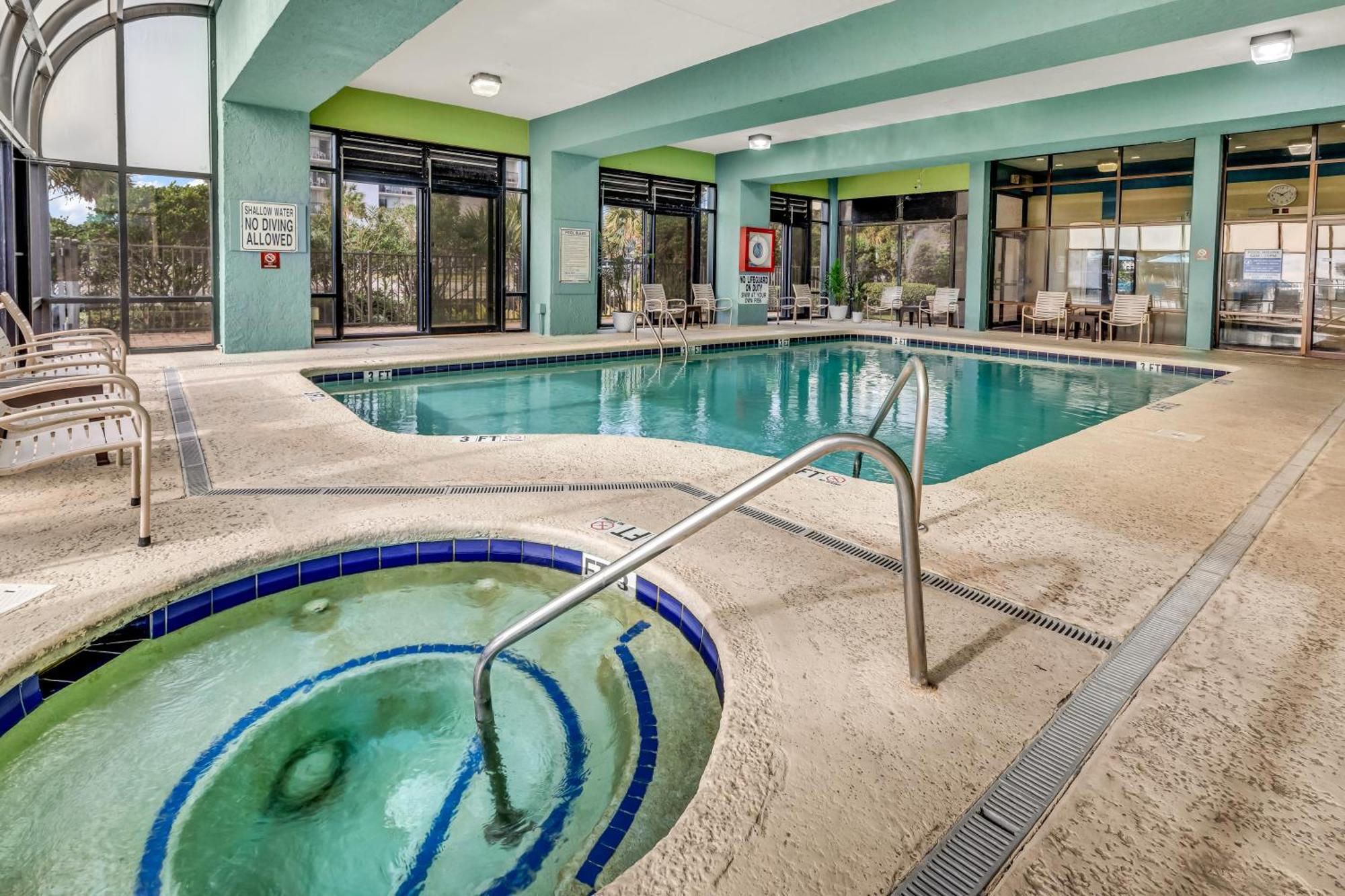Ocean View Double Suite! Sleeps 4 Meridian Plaza 705 Myrtle Beach Kültér fotó