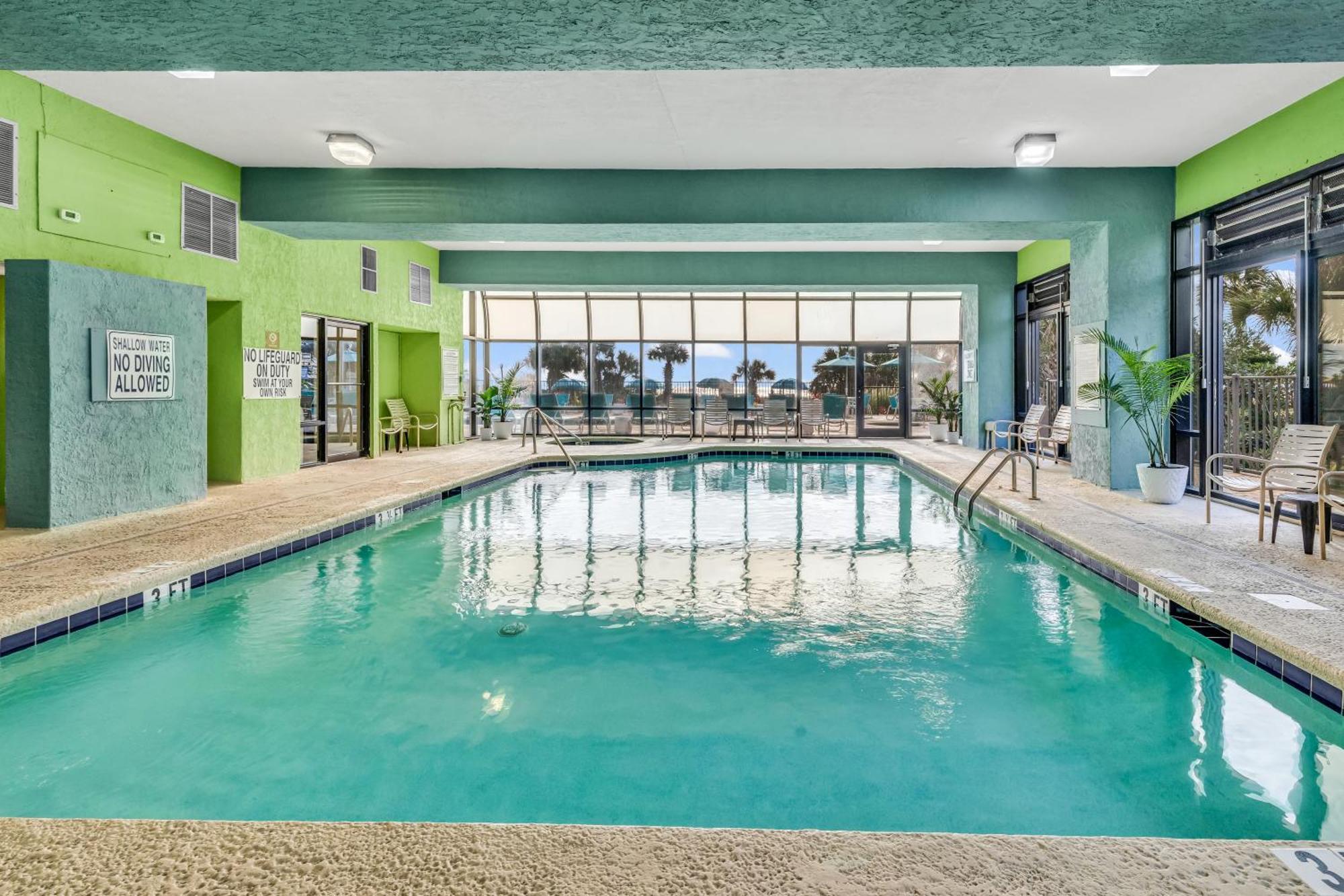 Ocean View Double Suite! Sleeps 4 Meridian Plaza 705 Myrtle Beach Kültér fotó