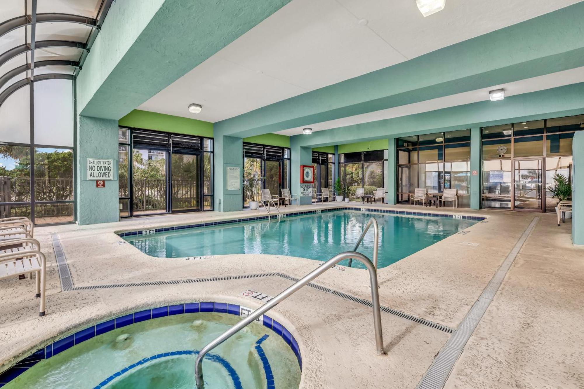 Ocean View Double Suite! Sleeps 4 Meridian Plaza 705 Myrtle Beach Kültér fotó