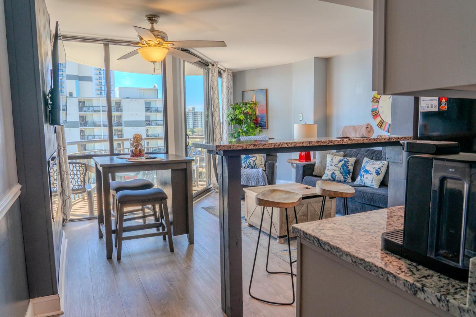 Ocean View Double Suite! Sleeps 4 Meridian Plaza 705 Myrtle Beach Kültér fotó