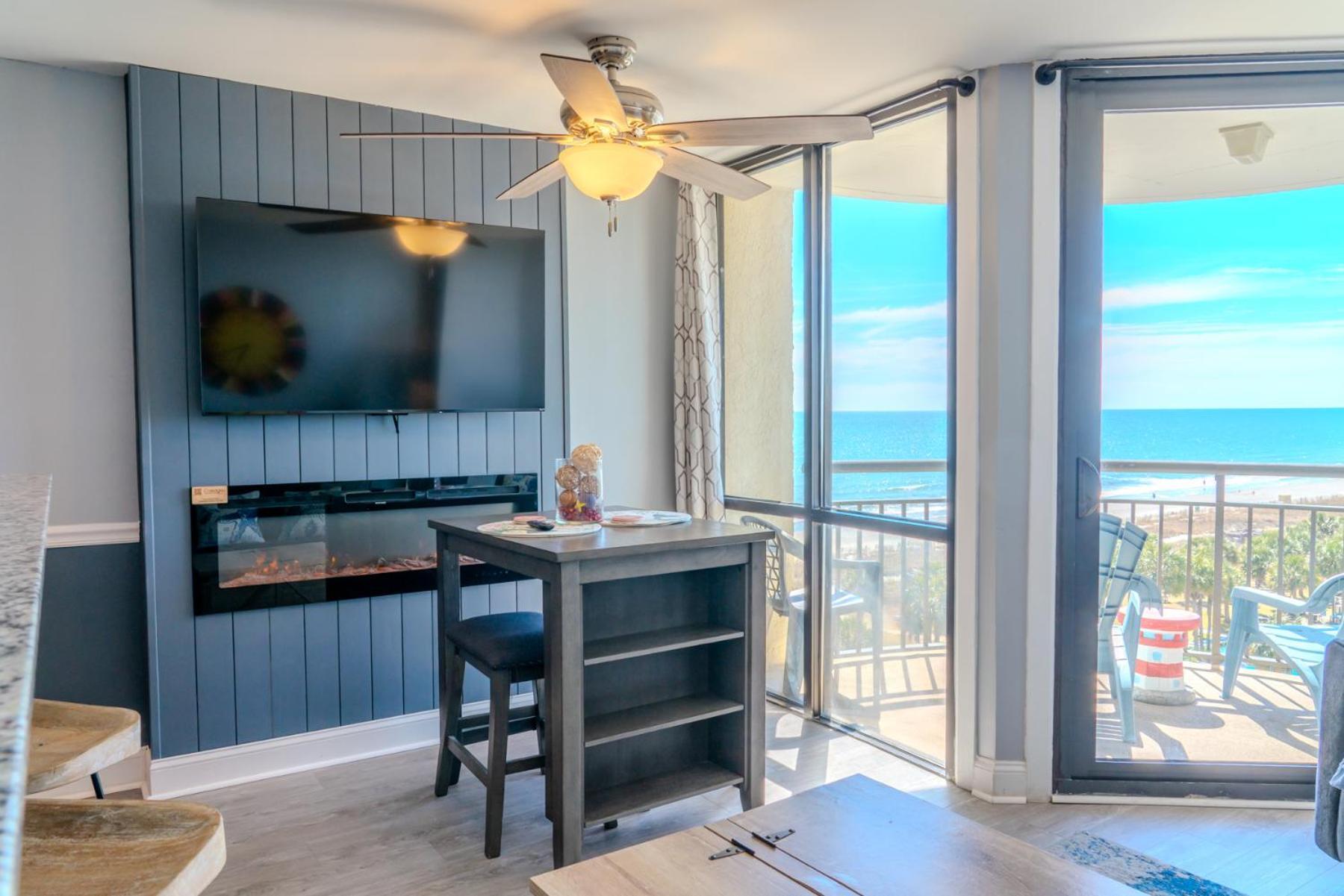 Ocean View Double Suite! Sleeps 4 Meridian Plaza 705 Myrtle Beach Kültér fotó