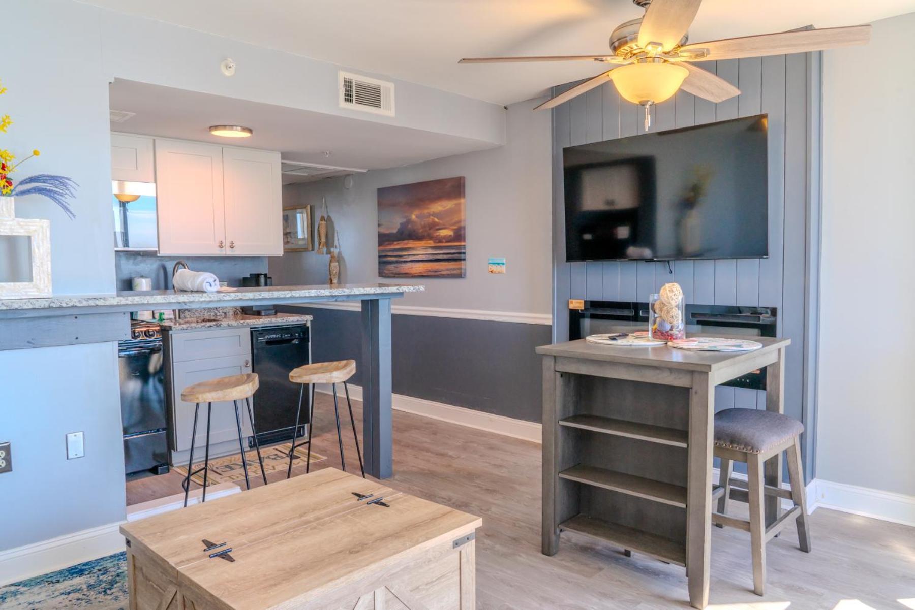 Ocean View Double Suite! Sleeps 4 Meridian Plaza 705 Myrtle Beach Kültér fotó